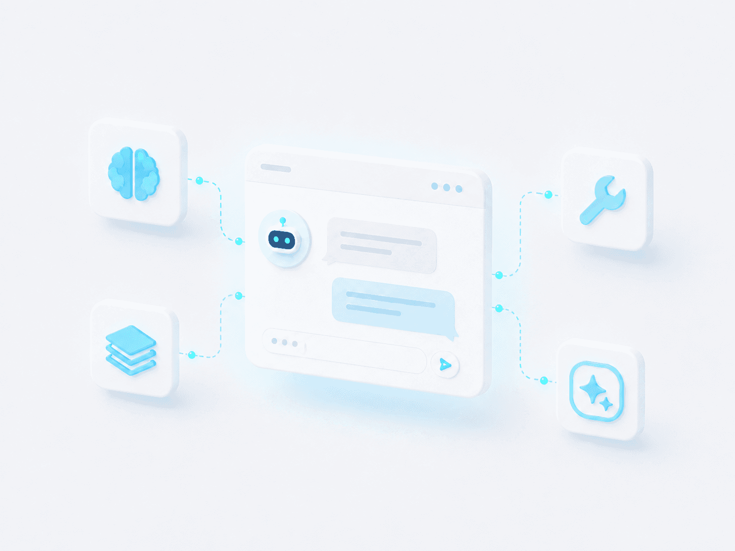 AutronAI AI agent platform illustration